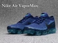 cdg x nike vapormax sneakers jade bleu